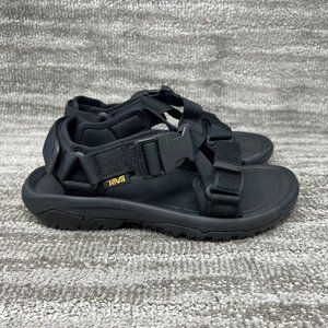 Teva Hurricane Verge Strappy Sandals Black 1121534 Size 8 Men's Size 10 Women's
